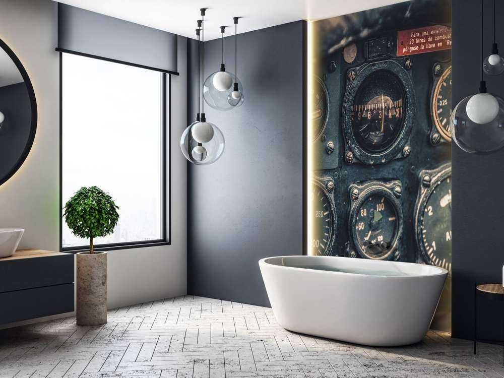 Dettaglio della cabina di pilotaggio degli aerei d'epoca