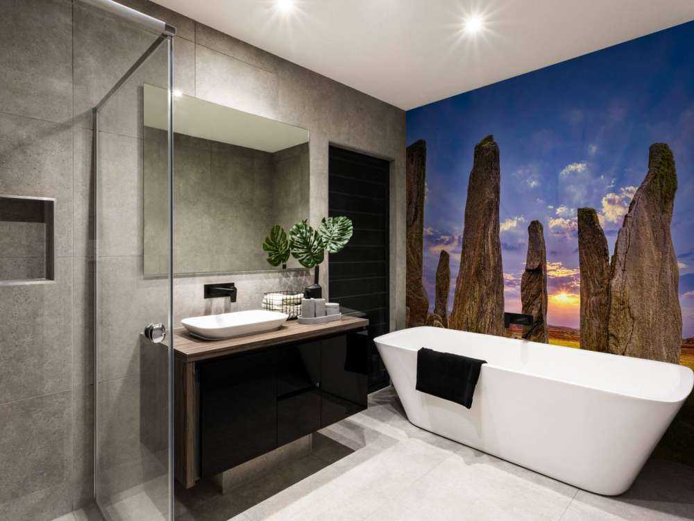 Pietre erette al tramonto