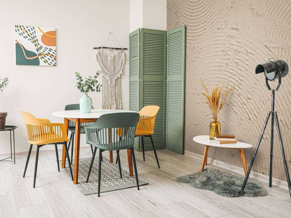 Cerchi zen in grigio