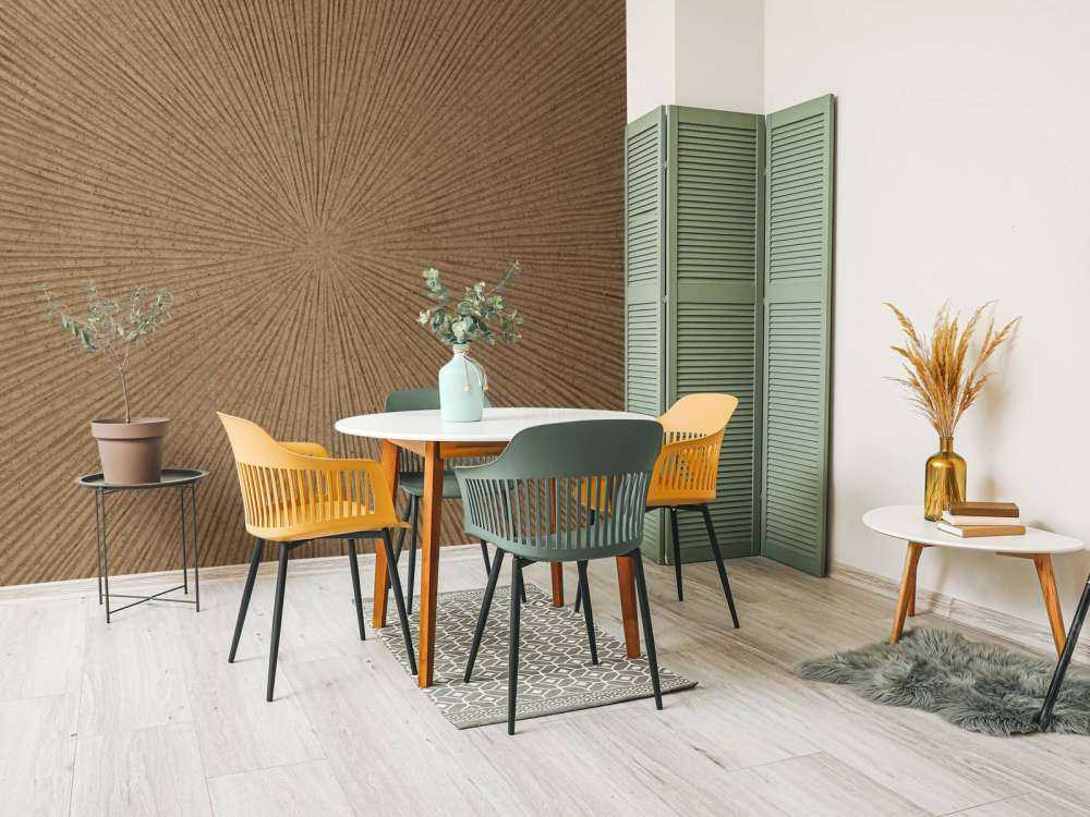 Linee strutturate in marrone oro