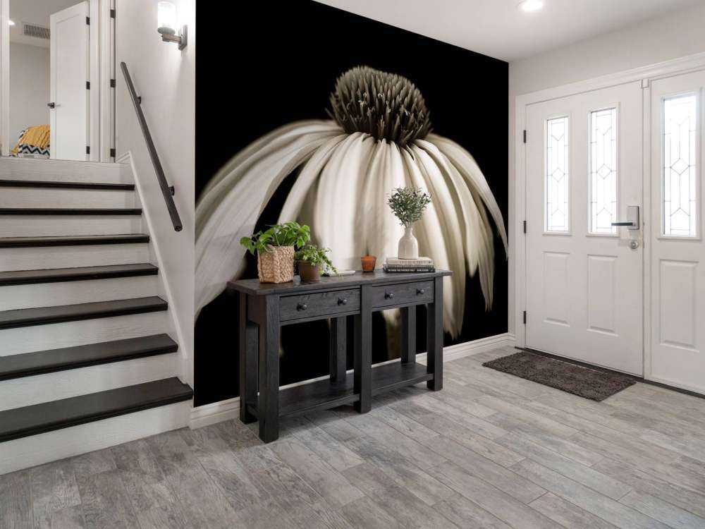 Primo piano del fiore a cono