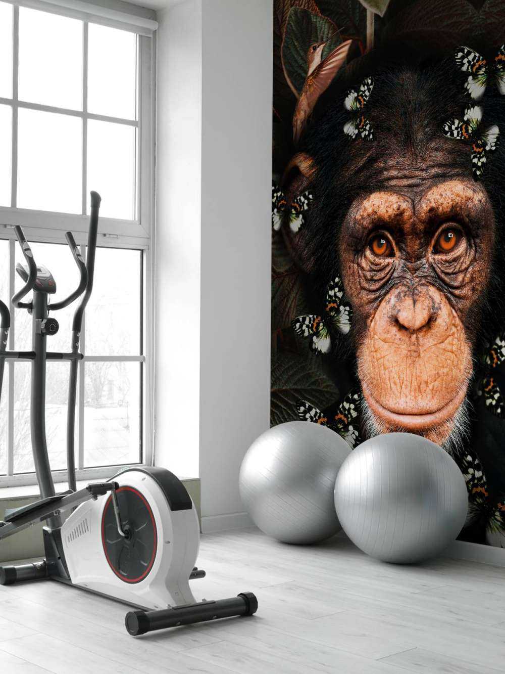 Tropical Chimpanzee Ritratto