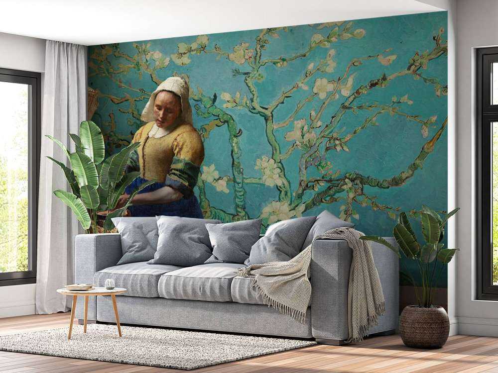 La lattaia e il mandorlo in fiore