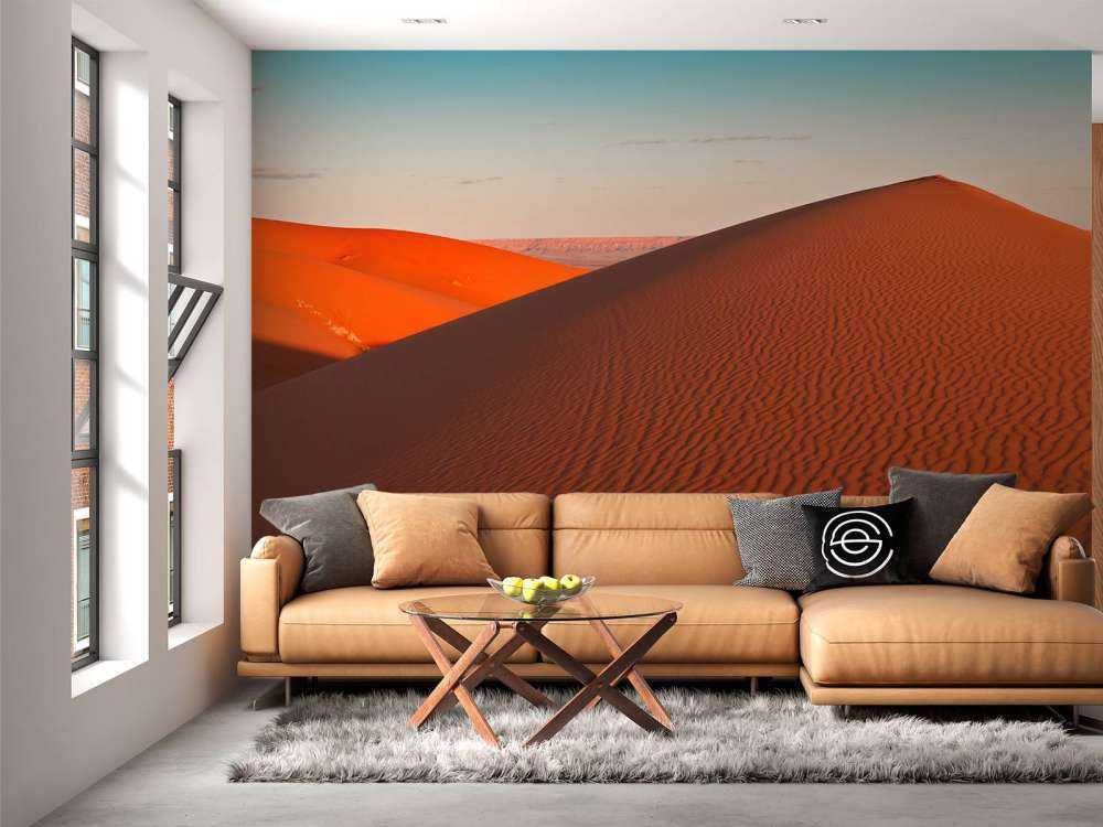 Dune di sabbia nel deserto del Sahara