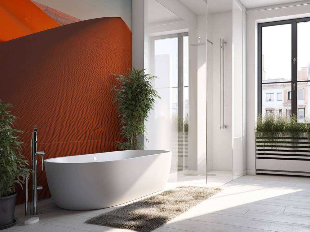 Dune di sabbia nel deserto del Sahara