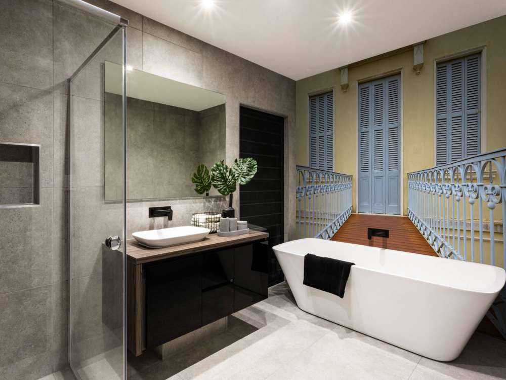 Ponte verso il vecchio edificio