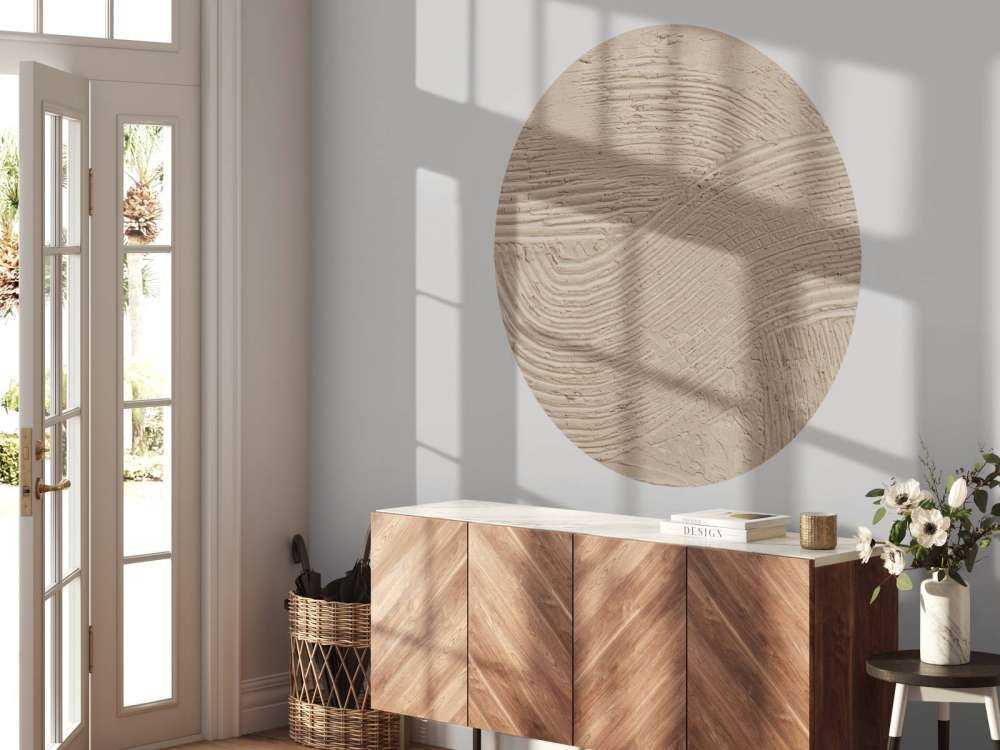 Linee strutturate in taupe