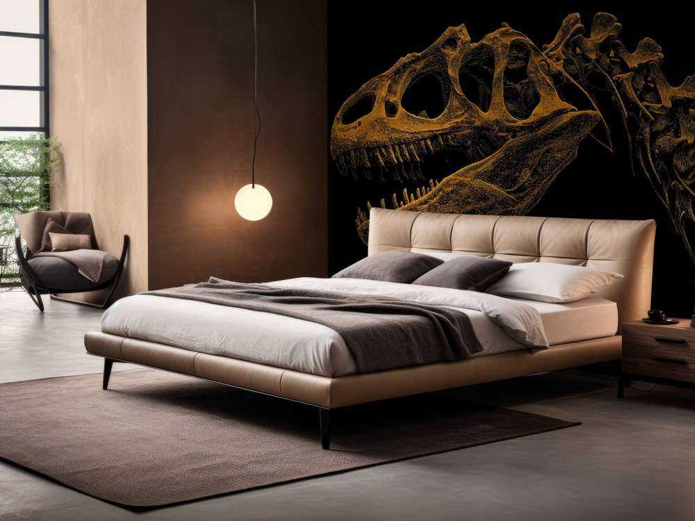 Scheletro di un dinosauro