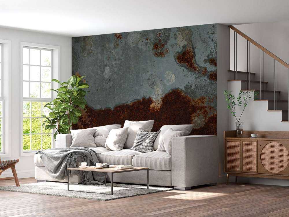 Struttura arrugginita