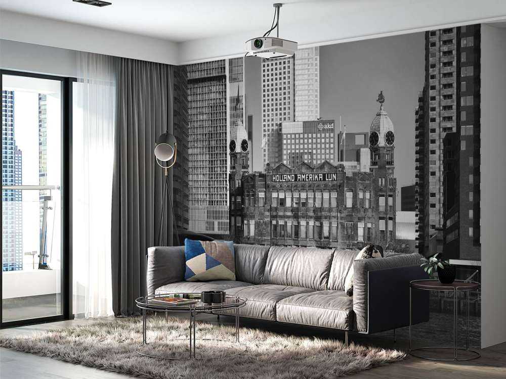 Hotel New York in bianco e nero Rotterdam 