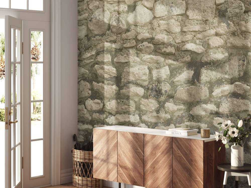 Pietre beige grossolane