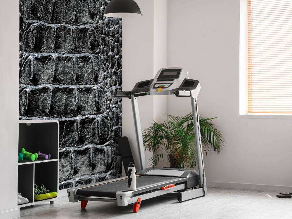 Pelle di coccodrillo in nero