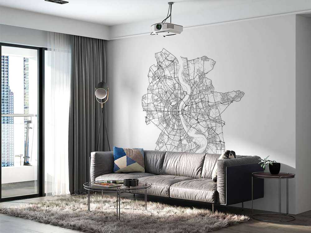 Mappa di Colonia, bianco