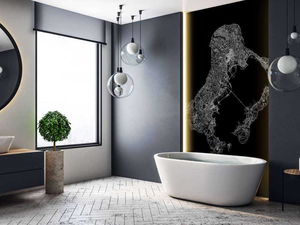 Mappa di Tokyo, nero