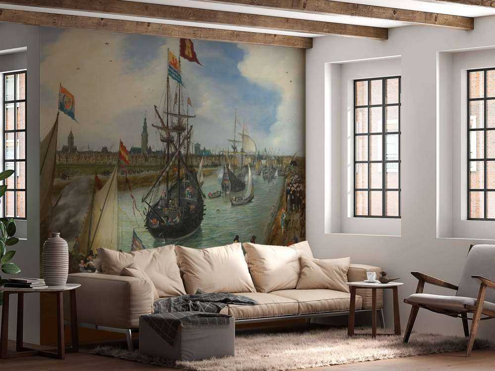 La partenza di un dignitario da Middelburg