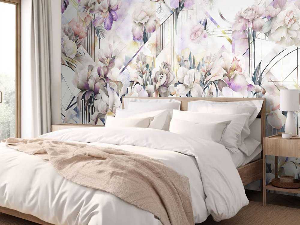 Enormi Iris Acquerello Viola