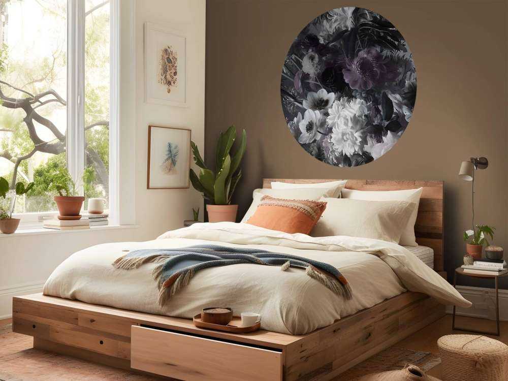 Grande bouquet con anemoni viola