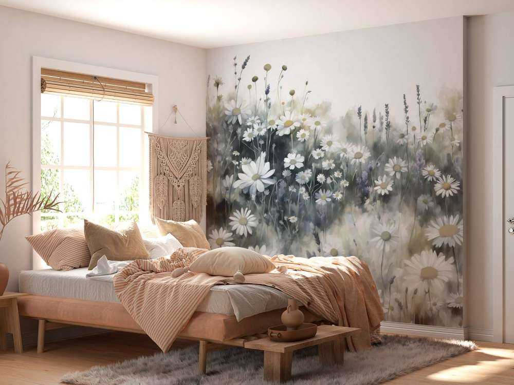 Campo di Margherite Silenziose Verde