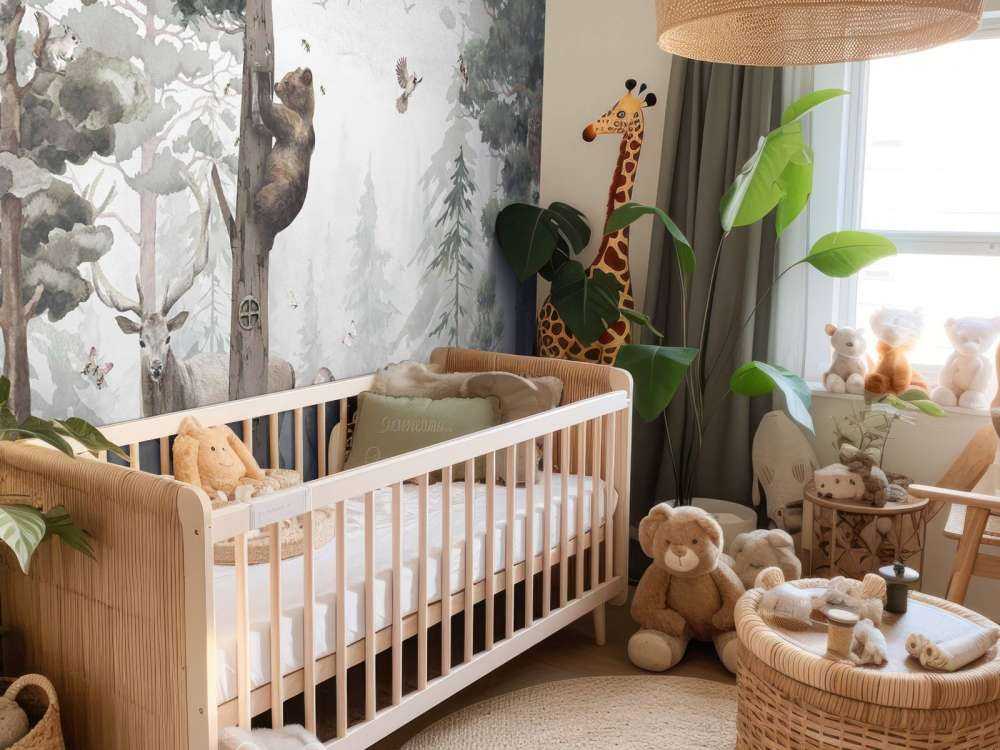 Fauna selvatica nel mezzo della foresta