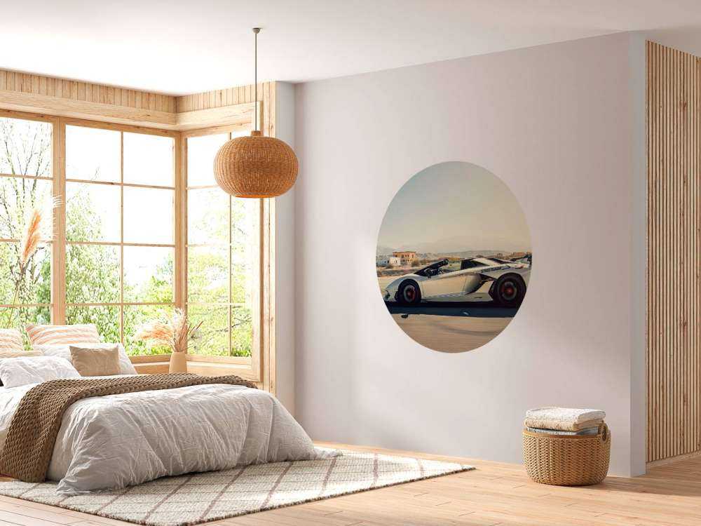 Lamborghini Aventador Roadster nel deserto