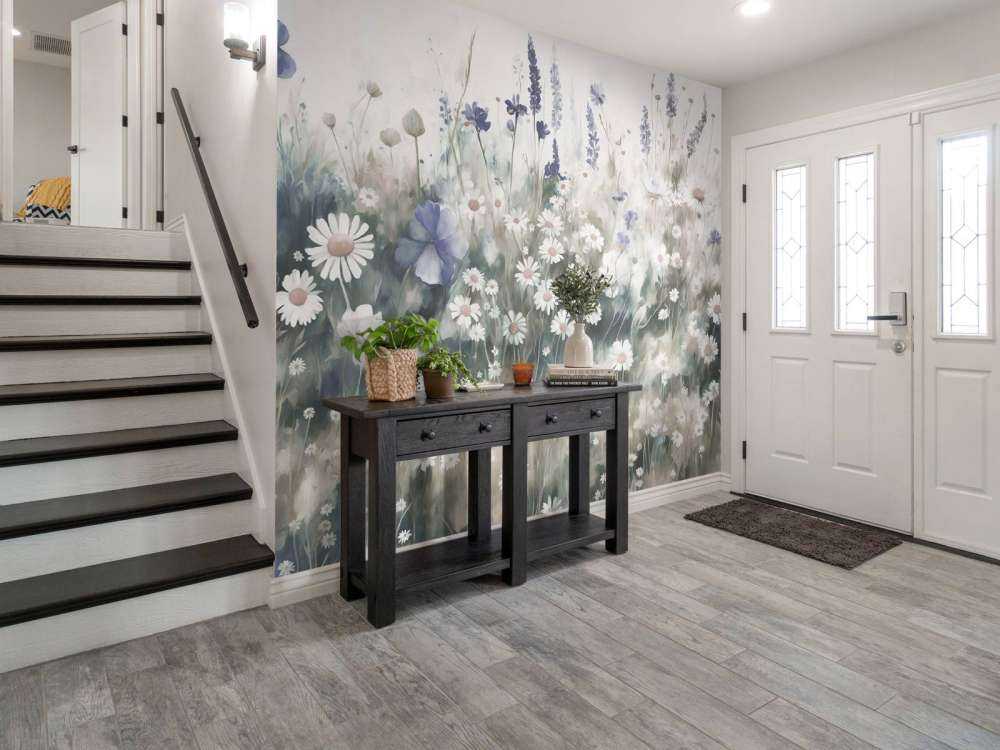 Lussureggiante Verde dell'Estate Grigia