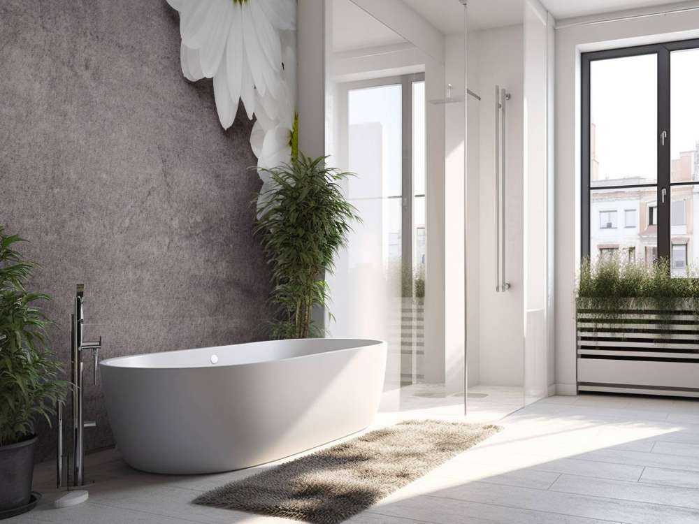 Margherite e calcestruzzo