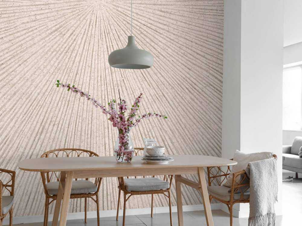Texture con linee in marrone lino