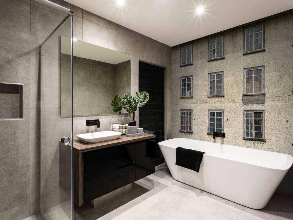 Facciata di una vecchia fabbrica