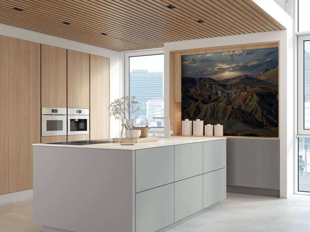 Tramonto in montagna