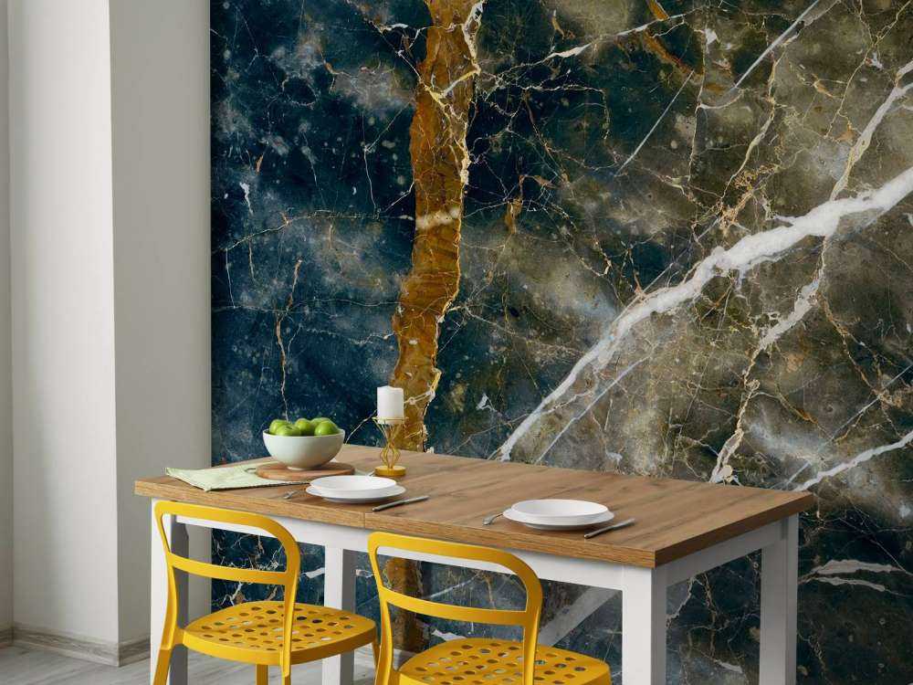 Marmo con struttura a nuvole