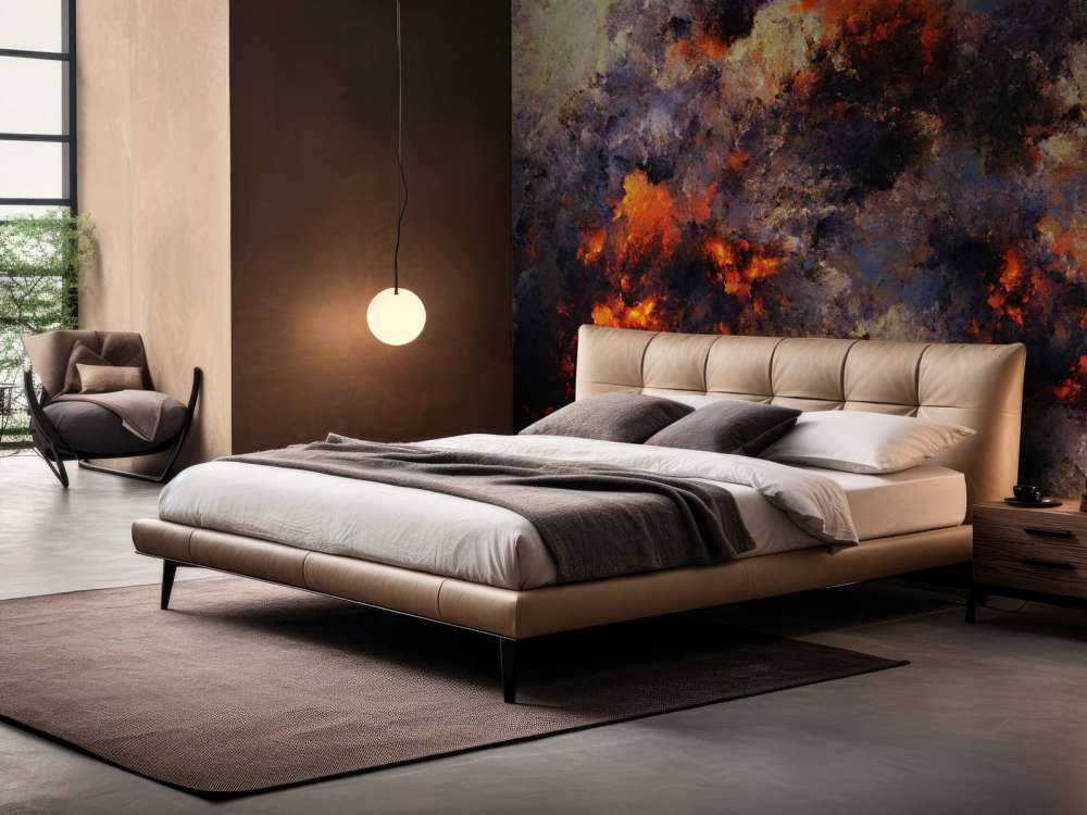 Nuvole scure astratte di fumo