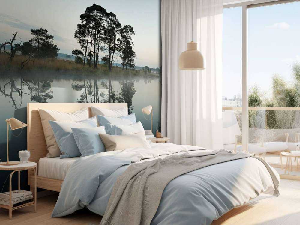 Alberi lungo i boschi