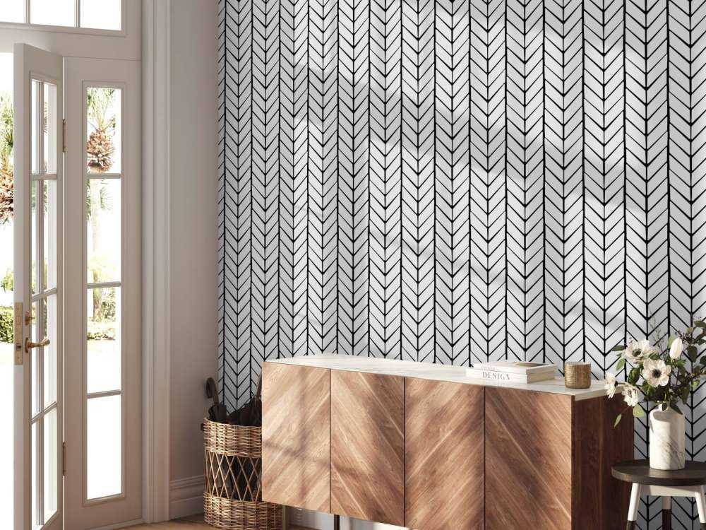 Motivo bianco e nero