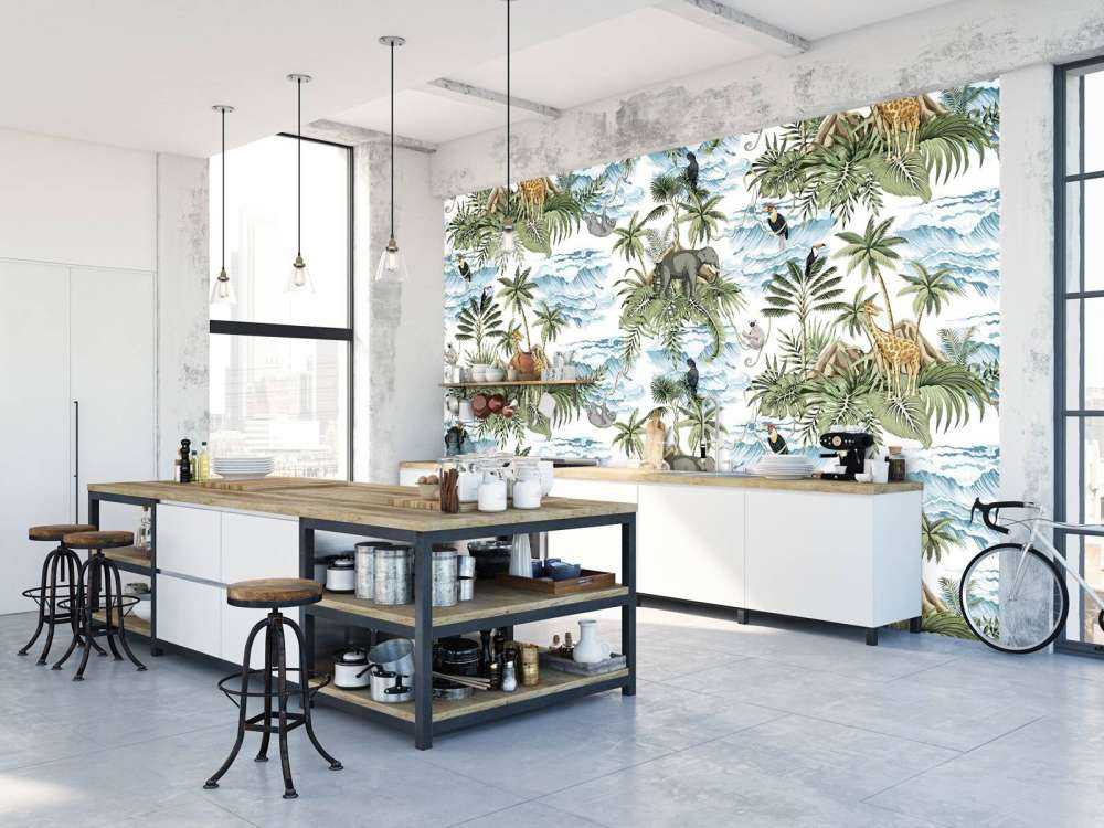 Animali tra le foglie