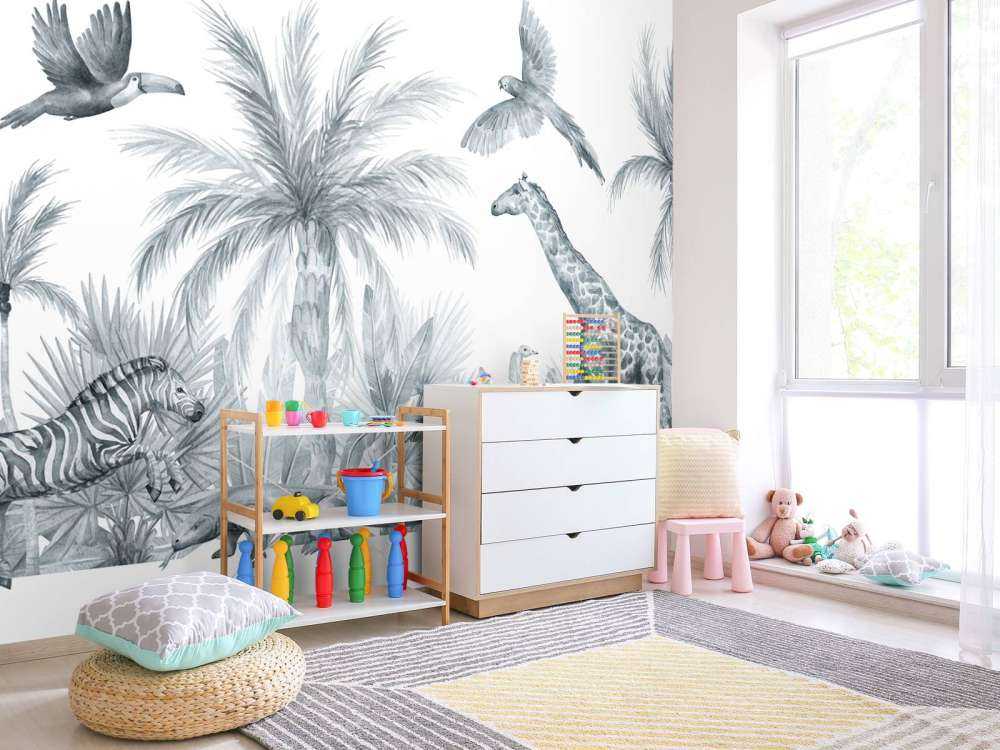 Animali della giungla vintage