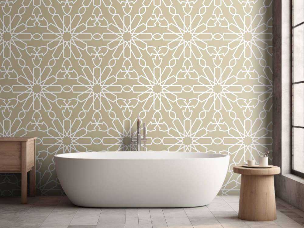 Fiori geometrici, oro