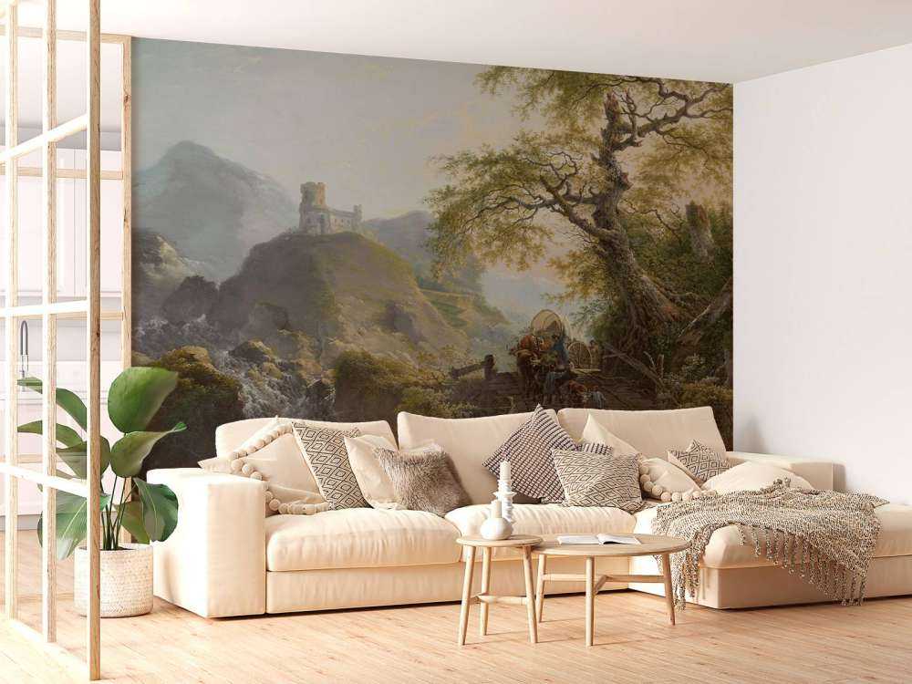 Paesaggio montano vicino a Düsseldorf