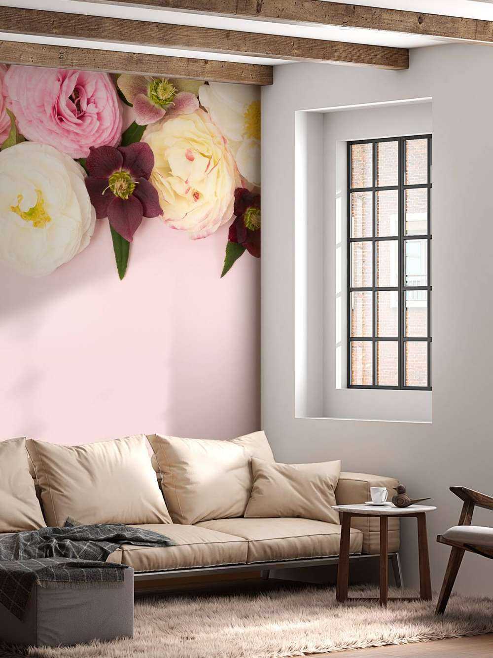 Flores de diferentes colores