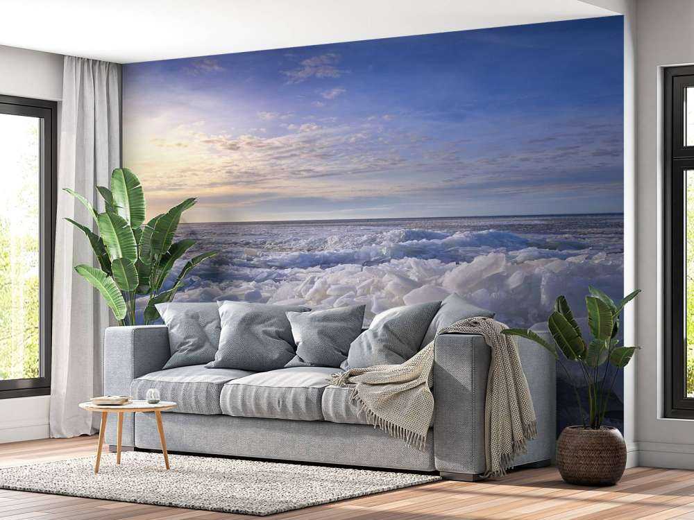 Schiacciare il ghiaccio sull'Ijsselmeer