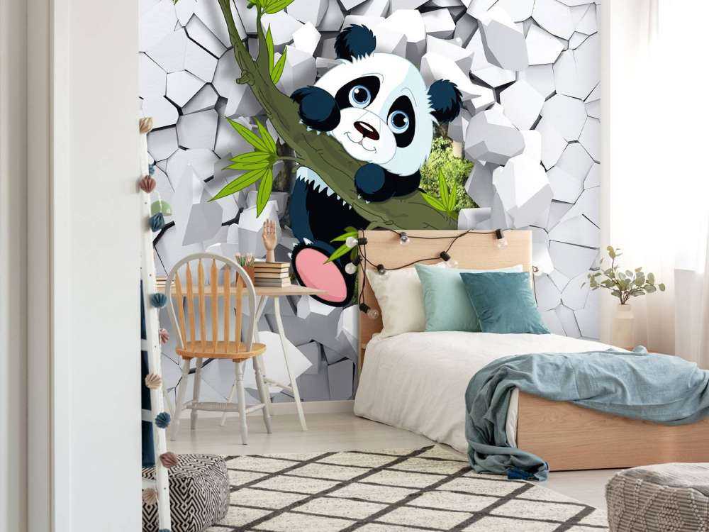 Orso panda carino