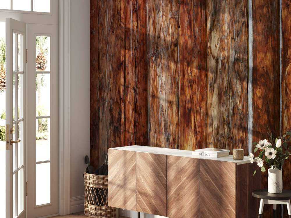 Legno grezzo e ruvido