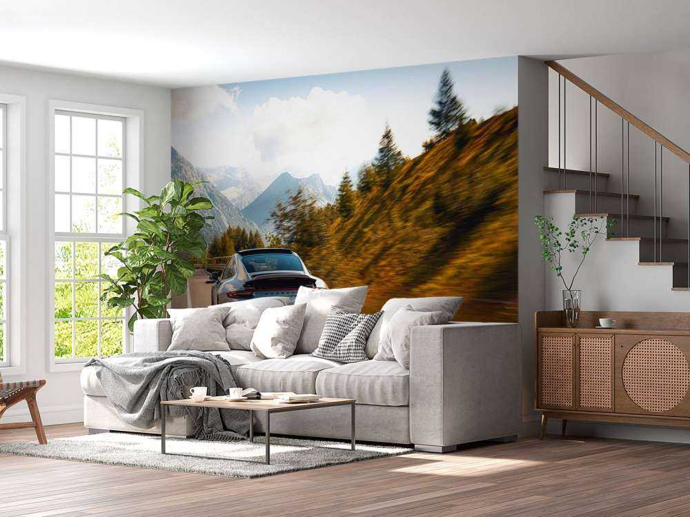 Porsche 911 Carrera GTS in montagna