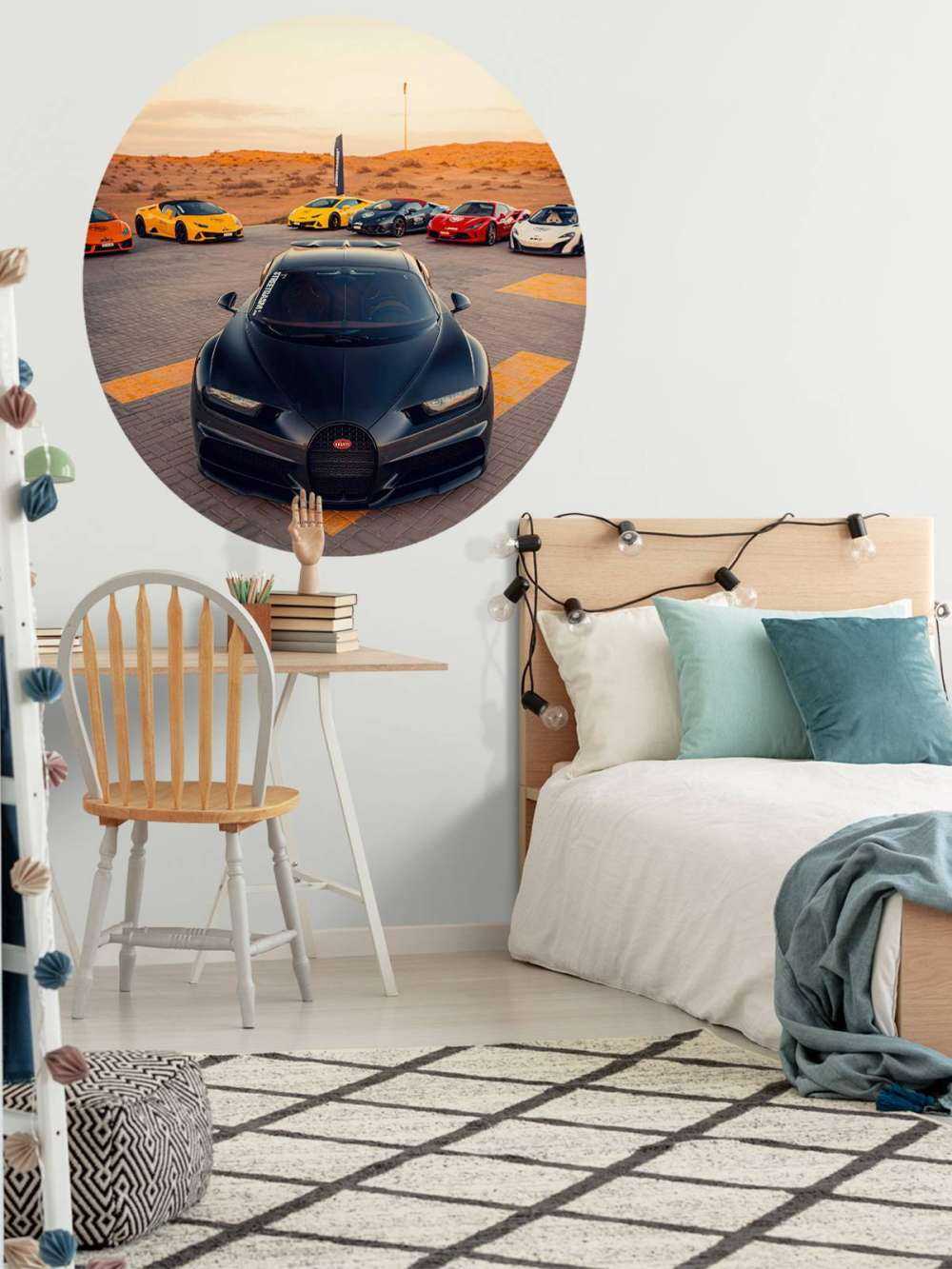 Hypercar al tramonto