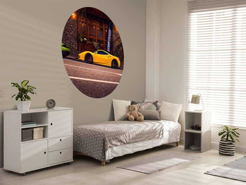 Auto esclusive presso la lodge in legno