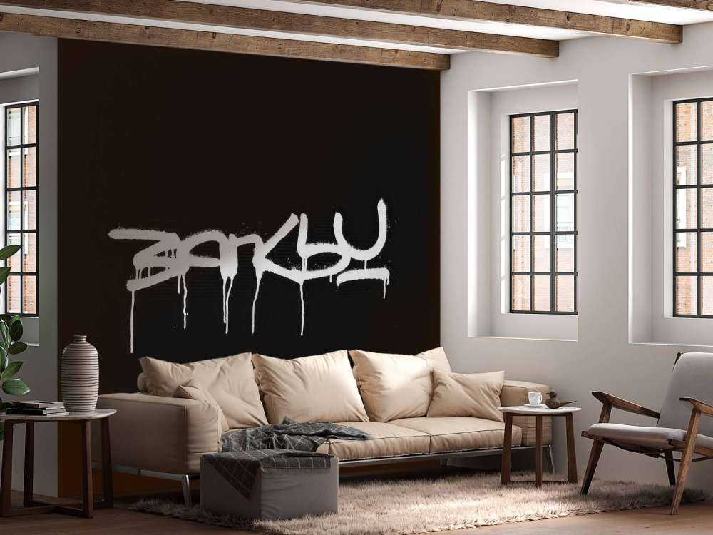 Banksy - Tag, black