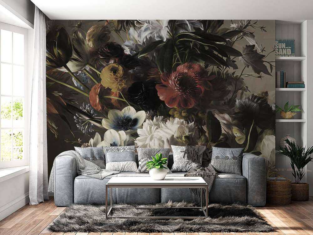 Grande bouquet con anemoni