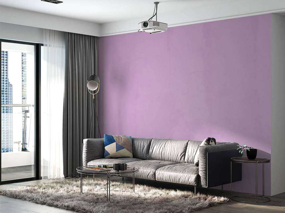 Calcestruzzo viola lilla