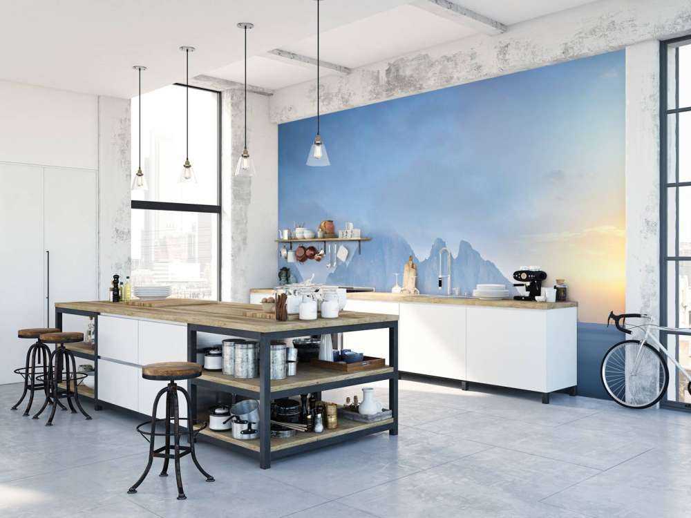 Isola rocciosa nel mare