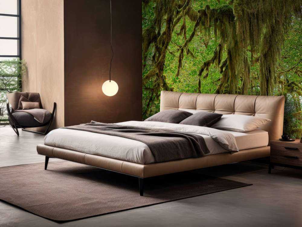 Muschio sui rami degli alberi