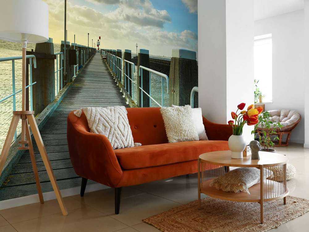 Ponteggi sulla costa